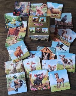 Obrázek z Pexeso BOX Farma kreslená 